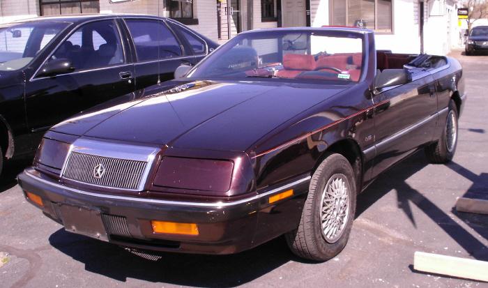 The chrysler lebaron club #3